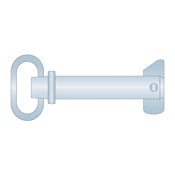 G.L. Huyett Hitch Pin Swivel Lock 3/4 x 6 ZC HPSL07506000 Zoro